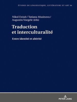 cover image of Traduction et interculturalité